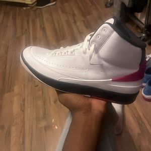 Red whit black Jordan 2 size 13
